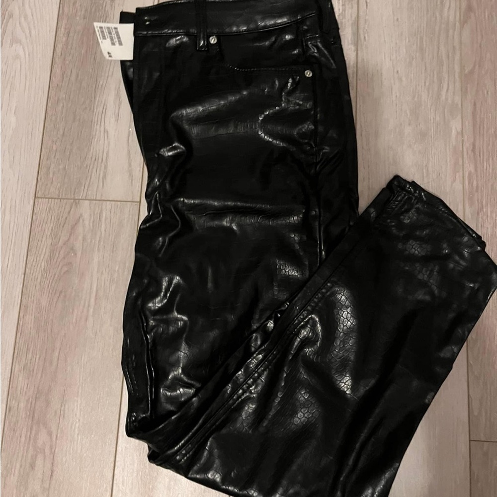 H&M leather pants NWT